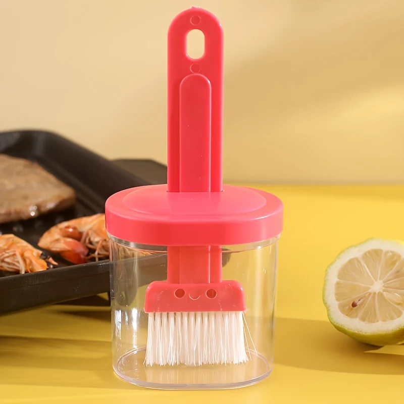 Plastic Bottle Dispenser With Brush - Image 3
