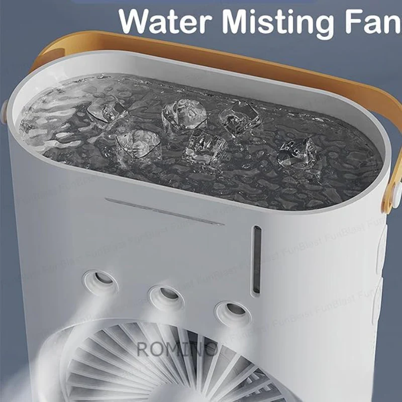 Portable Double Spray Fan – Hydrating Mist & Cool Air Combo for Travel, Office & Outdoor Use - Image 4