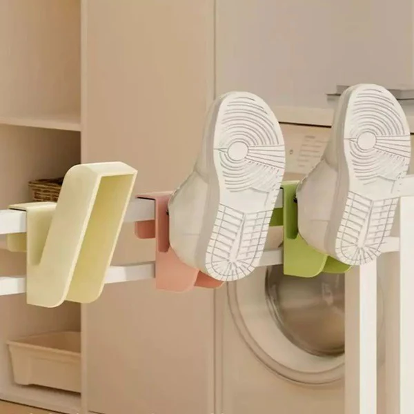 Portable Shoe Drying Rack – Foldable Hanging Shoe Drying Stand for Home & Travel (Random color-Pack of 6) - Image 3