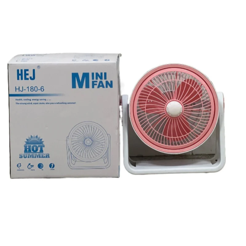 Portable Table Fan – Quiet & Compact Cooling Fan for Desk, Home & Office Use (USB Powered) - Image 4