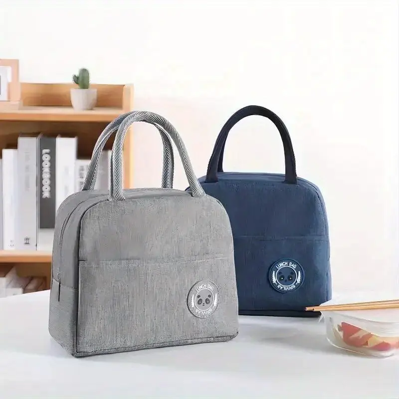 Portable Thermal Lunch Bag – Insulated Food Storage Bag for Office, School & Travel (Random Colour-Pack of 1) - Image 4