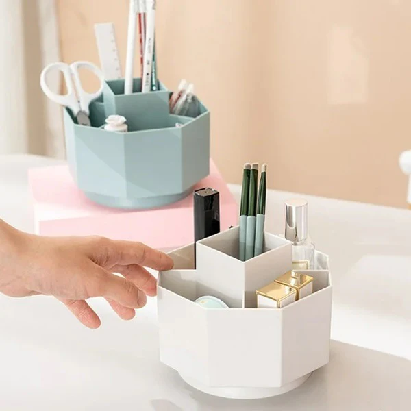 Rotating Desktop Stationery Storage Box - Image 6