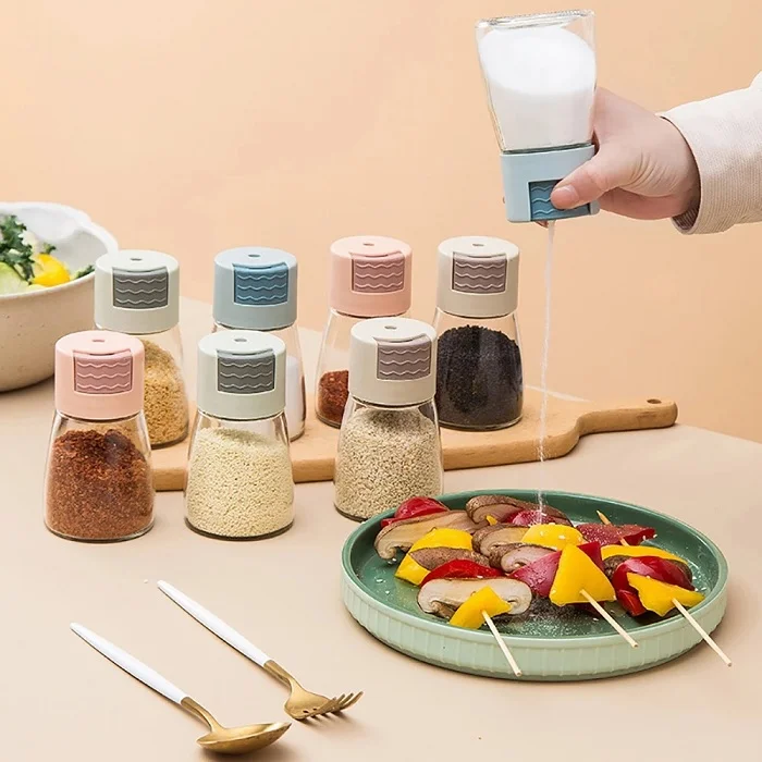 Salt Dispenser Glass Bottle - Image 7