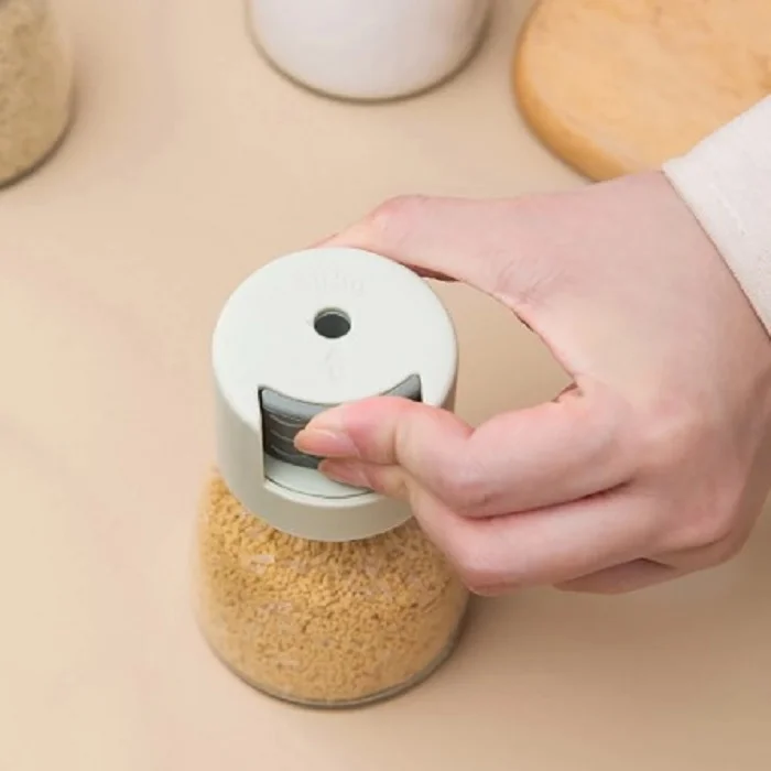 Salt Dispenser Glass Bottle - Image 8