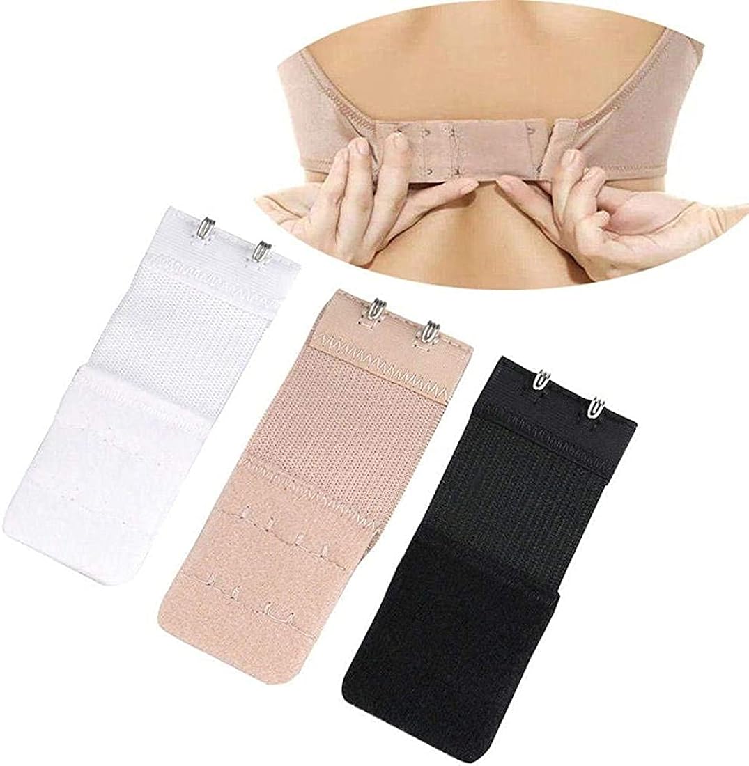 Save-A-Bra Adjustable Hook Extender – Comfortable Bra Extension Strap - 3 Pcs in 1 set - Image 2