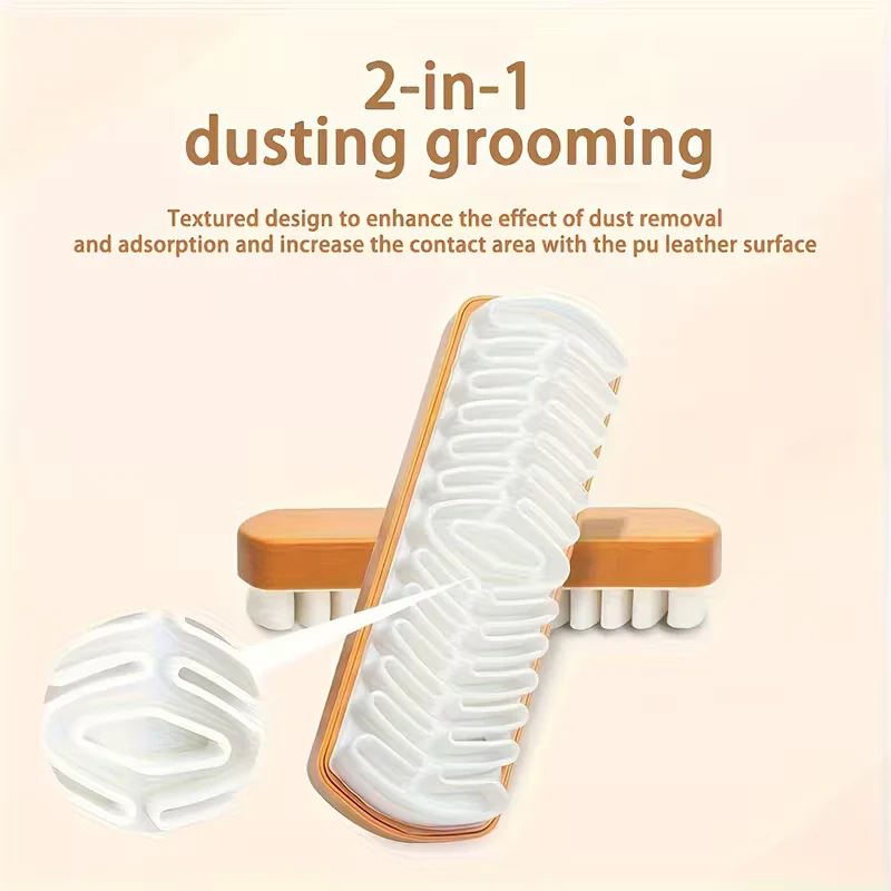 Shoe Cleaning Brush for Suede, Nubuck & Sneakers – Multipurpose Shoes & Boots Care Brush