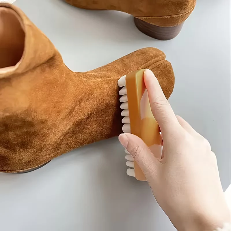 Shoe Cleaning Brush for Suede, Nubuck & Sneakers – Multipurpose Shoes & Boots Care Brush - Image 4