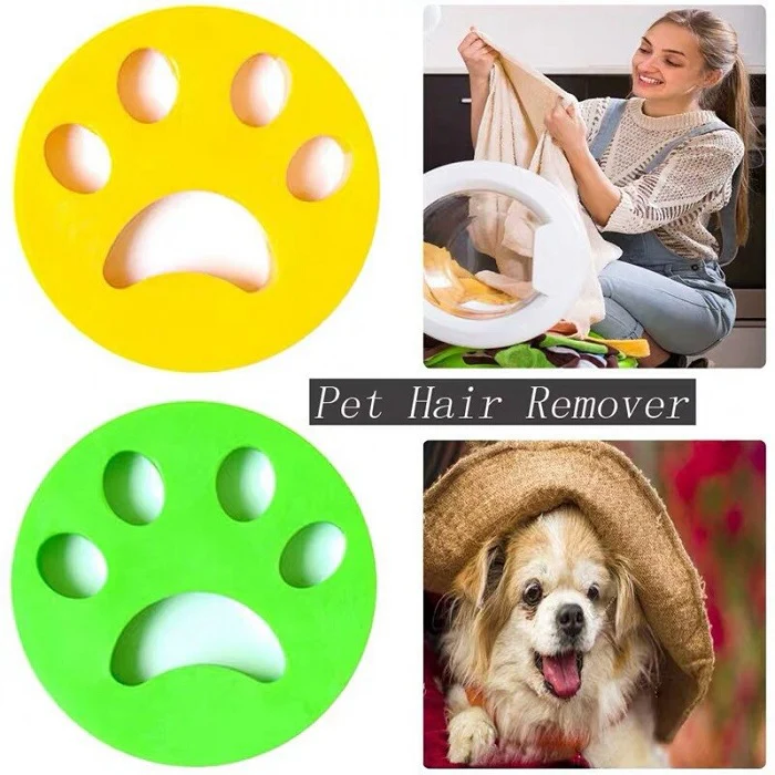 Silicone Washing Machine Lint Remover – Reusable Hair Catcher & Debris Filter for Laundry (Random color-Pack of 4) - Image 6