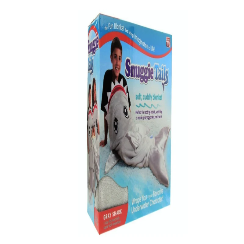 SHARK-Tails Comfy Cozy Super Soft Blanket for Kids – Warm, Plush & Fun Sleeping Blanket - Image 5