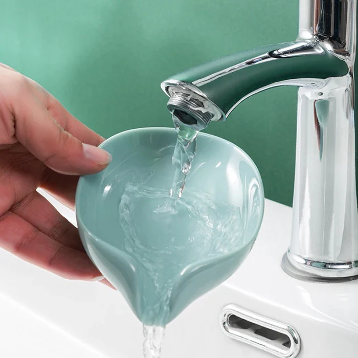 Suction Drain Soap Tray – Wall Mounted Soap Holder with Suction Cup for Bathroom, Kitchen & Wash Basin (Random color-Pack of 2) - Image 3