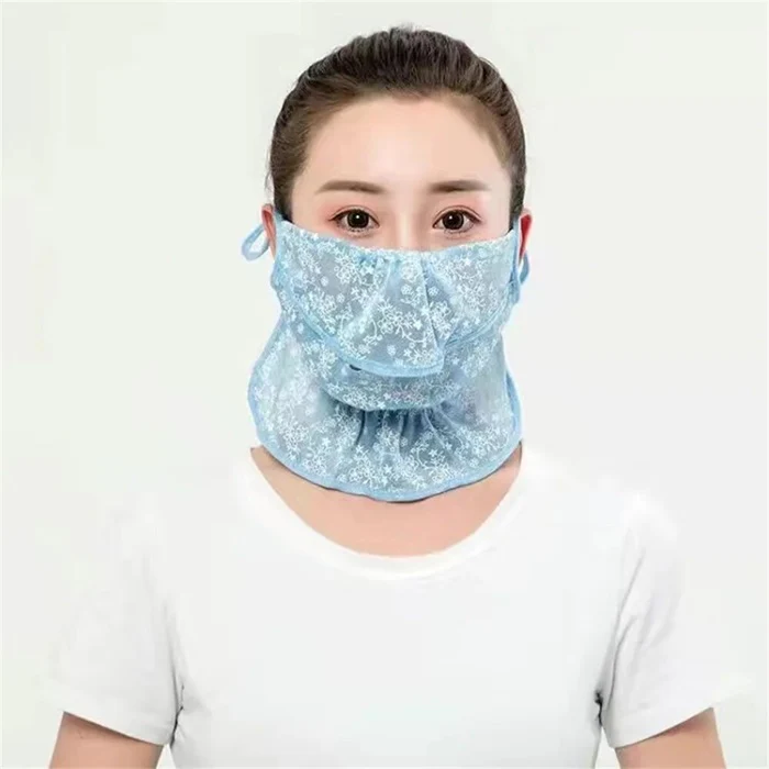 Sun Protection Neck Mask - UV Blocking Face & Neck Cover for Outdoor Activities (Random color-Pack of 1) - Image 5