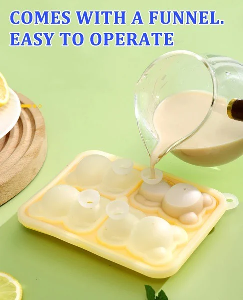 Teddy Bear Ice Cube Mould - Image 5