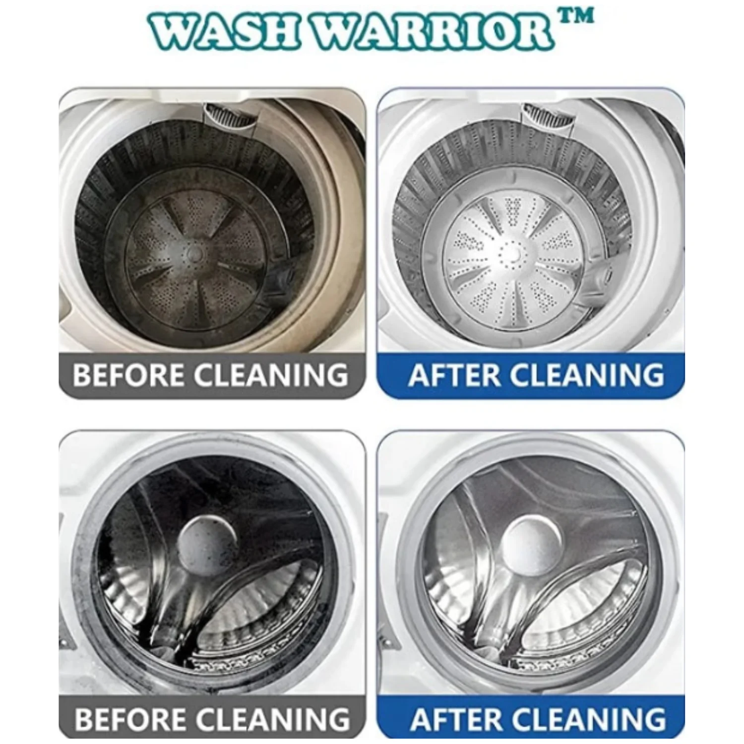 Washing Machine Cleaning Tablets (Pack of 12) – Deep Drum & Tub Cleaner, Removes Dirt, Odor & Residue - Image 7